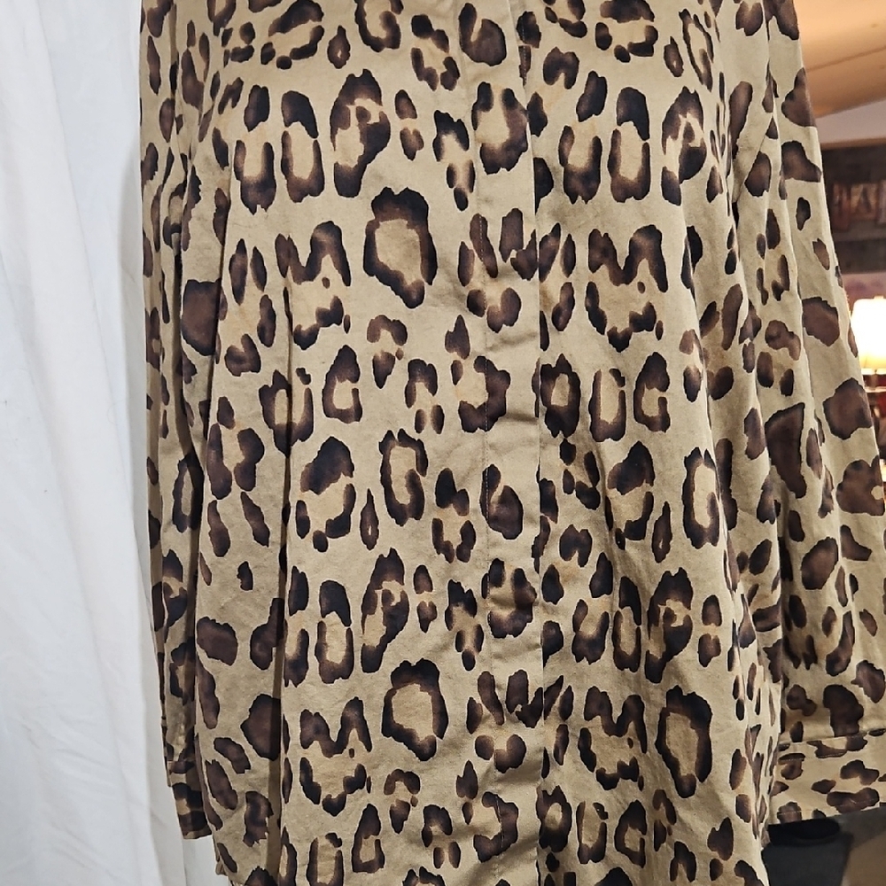 Chaps Brown and Black Patterned Shirt - Picture 6 of 6
